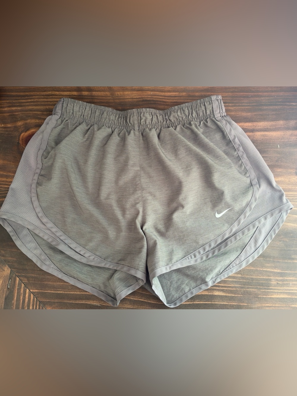 Nike Light Gray Women's Athletic Shorts